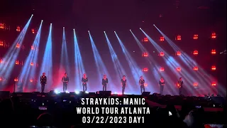 Straykids: Manic World Tour Atlanta Day 1 (full) 03/22/2023