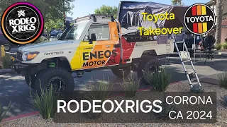 Toyota Takeover @ RodeoXRigs show in Corona California