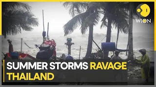 Summer STORM RAVAGES Thailand, destroys homes in 10 provinces | WION Climate Tracker | WION