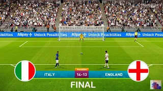 PES 2021 | Italy vs England - Penalty Shootot - Euro 2020 Final