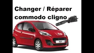 changer commodo peugeot 107