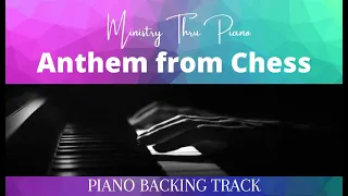 Anthem from Chess piano accompaniment