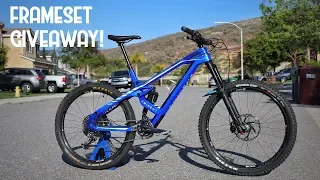 NEW BIKE CHECK AND FRAMESET GIVEAWAY! | EMINENT HASTE | Best Enduro Mountain Bikes