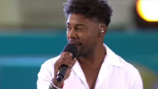 Här drar John Lundvik igång allsångskvällen, Lotta på Liseberg-2023