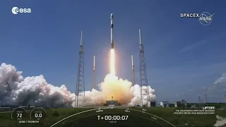 SpaceX Falcon 9 rocket with 23 Starlink satellites launches from Cape Canaveral (Monday, May 6, 2024