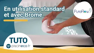 TUTO Filtration spa gonflable PureFlow® avec inclusion de pastilles de Brome