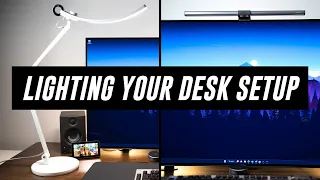 Light Your Desk Space - Monitor Light Bar or Desk Lamp? -  BenQ e-reading and ScreenBar Review
