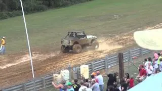 PT 2 BIG TIRE CLASS MUD BOG AT VIRGINIA MOTOR SPEEDWAY