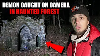 The SCARIEST Night Of Our Lives | CAMPING OVERNIGHT IN AMERICAS MOST HAUNTED FOREST (DEMON IS HERE)