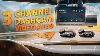 Viofo A139 3-Channel Dashcam Review
