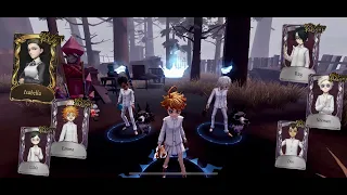 Identity V | THE PROMISED NEVERLAND FULL CROSSOVER TEAM! | Tarot Mode Gameplay