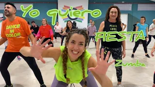 YO QUIERO FIESTA King África Clase A - Zumba por María Carvajal #zumba #yoquierofiesta #kingafrica