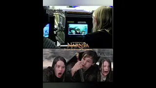 'The Chronicles of Narnia 1' (2005) Behind The Scene vs Actual Scene 💛🦁❄️⚔️🛡️