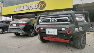 Toyota Hilux Revo Armour Style Look | Hamer Bull Bar | Aeroklas Utility Box