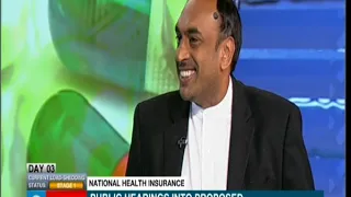 Dr Anban Pillay talks on National Health Insurance