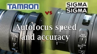 Tamron 150-600 VC vs Sigma 150-600 C:  Autofocus Performance