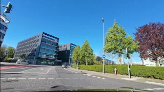 Driving in Germany 🇩🇪 from Darmstadt to Bad Homburg near Bahnhof #vlog