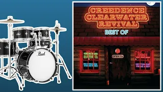 Bad Moon Rising - Creedence Clearwater Revival | Only Drums (Isolated)