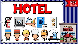 OBJETOS QUE ENCUENTRAS EN UN HOTEL EN INGLÉS | PALABRAS EN INGLES DE UN HOTEL | HOTEL VOCABULARY