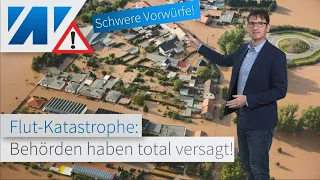 Das Totalversagen der Behörden! Wetterkarten beweisen: Extrem-Unwetter war seit Tagen bekannt!