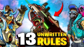13 UNWRITTEN Apex Legends Rules You NEED To Know!