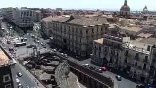 The Roman Amphitheatre in Catania