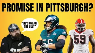 Eagles Jason Kelce Calls Steelers Isaac Seumalo "One Of The Best In The NFL"