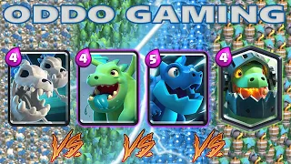 WHO IS THE BEST DRAGON? - SKELETON DRAGONS? CLASH ROYALE CHALLENGE