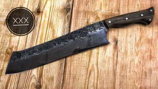 Как сделать большой НОЖ из РЕССОРЫ СВОИМИ РУКАМИ knife DIY