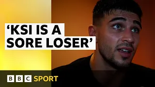 'KSI didn't come to fight' - Tommy Fury post-fight interview | BBC Sport