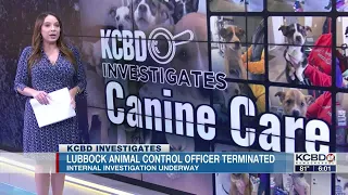 Lubbock Animal Control officer terminated (6 p.m.)