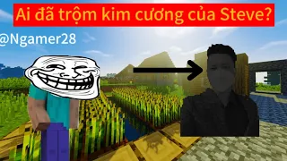 Minecraft Ai đã trộm kim cương của Steve?