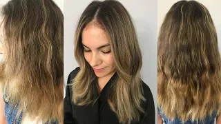 Homebre to Balayage // Easily Blend Stripey Highlights with Gorgeous Results // Daniella Benita