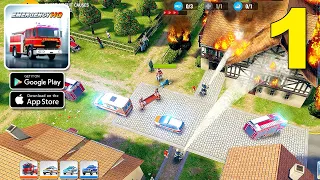 I Build My Own Fire Station! - Emergency HQ : Firefighter Game #1 (Android, iOS)
