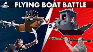 Flying Boat VS. Paintball Guns