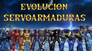 Todas las Servoarmaduras Warhammer Lore Español