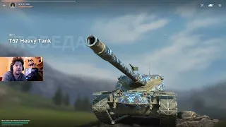 ЛУЧШИЙ БОЙ 50% ИГРОКА НА ИМБОВОМ T57 Heavy ● ТОЧНО КАЧАТЬ ● WoT Blitz