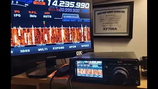 The new monitor for the Yaesu FTDX-10
