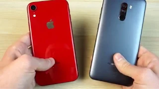 iPhone XR vs Pocophone F1 - КТО БЫСТРЕЕ? Speed Test