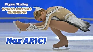 Naz ARICI – Buz Pateni Masterlar Dünya Şampiyonu