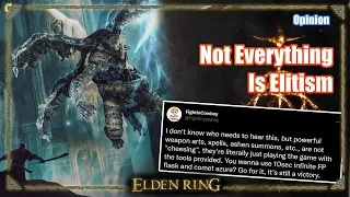 Cheesing Bosses, Overpowered Weapons, And Gatekeeping | Elden Ring