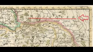 карта России 1680 года