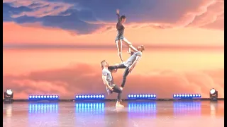 Acrobatic Trio INDIGO. Stairway to Heaven