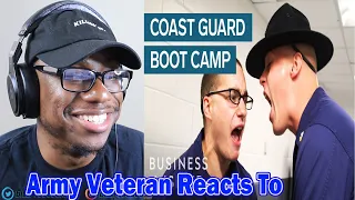 (Army Veteran REACTS To) What It Takes To Survive "Coast Guard Boot Camp" REACTION! *FIRST TIME*