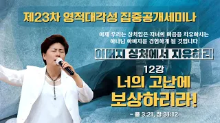 12강 너의 고난에 보상하리라(욜3:21,창31:12) 2024.6.1 토요일 오전9시30분예배 #23차영적대각성세미나 #아버지상처에서자유하라 #실천사역전문연구원 #양평컨퍼런스