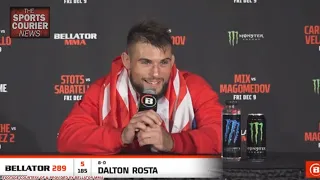 Bellator 289 Post Fight: Dalton Rosta on Beating Anthony Adams