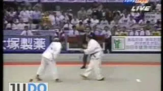 JUDO 1995 World Championships: Fuming Sun 孙福明 (CHN) - Monique van der Lee (NED)