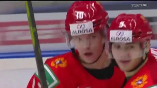 Dmitry Voronkov Goal and Assist vs. Germany (2020 WJC Preliminary Round)