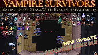 Vampire Survivors New DLC: Operation Guns!  New Stage: Neo Galuga 151