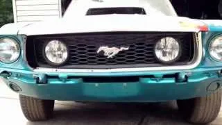 1968 Mustang coupe overview. "Jade" part 1